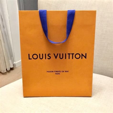 lv paper bag|Lv paper shopping bag.